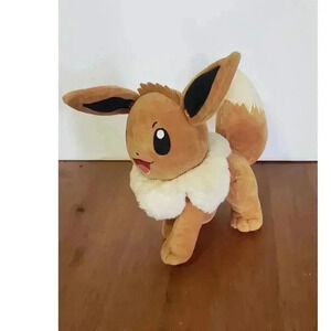 Evee Pokemon 9in x 8in plushy